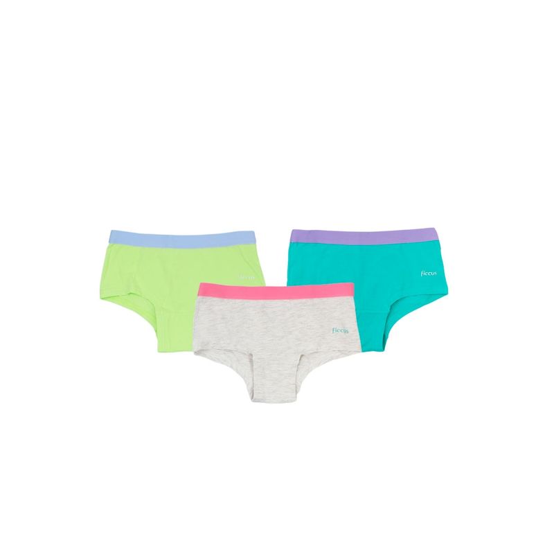 FICCUS - Pantaleta Junior Niña Ri Multicolor