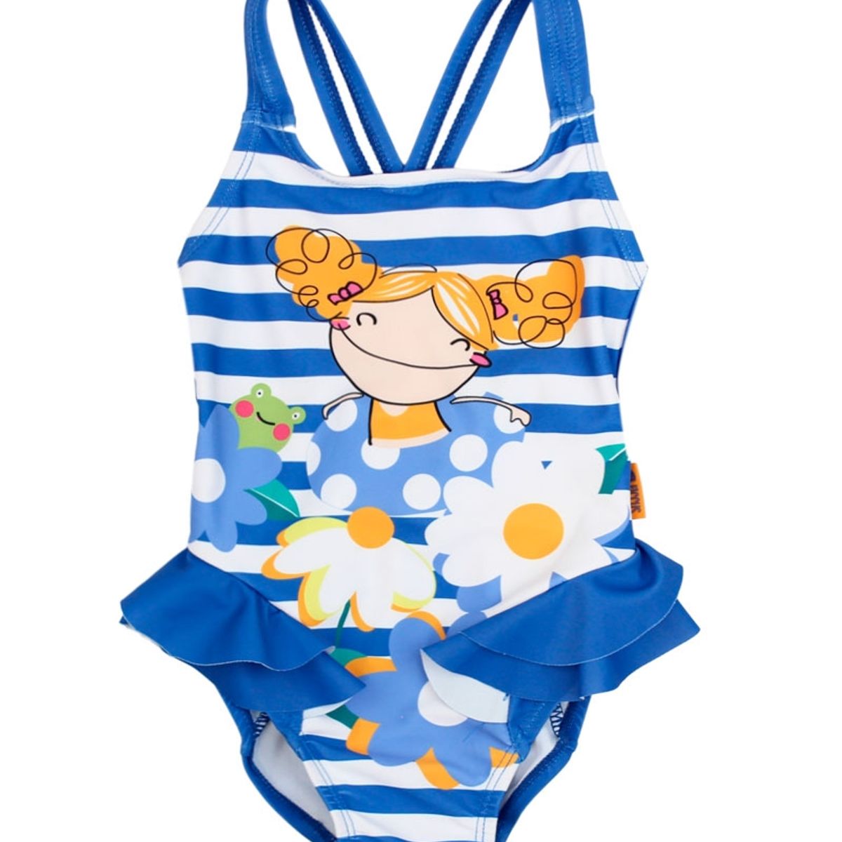 FICCUS - Traje de Baño Bebé Niña Go Azul