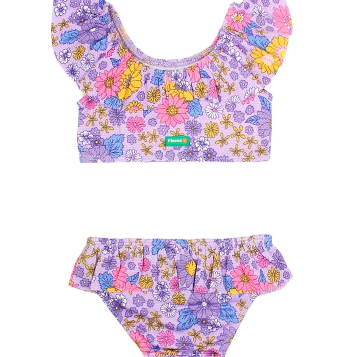 FICCUS - Traje de Baño Bebé Niña Oasis Lila