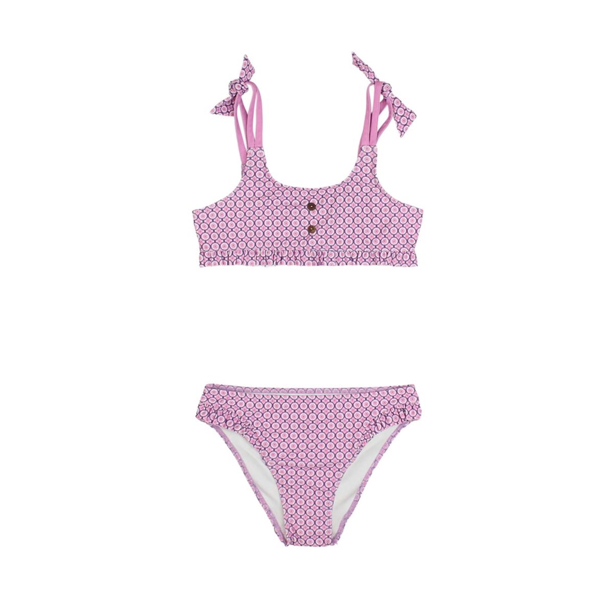 FICCUS - Traje de Baño Junior Niña Oasis Lila