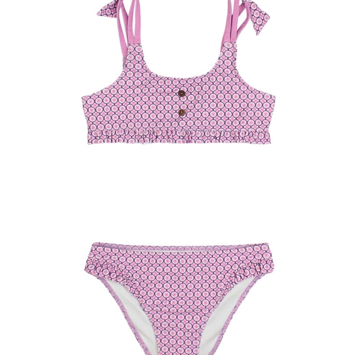 FICCUS - Traje de Baño Junior Niña Oasis Lila