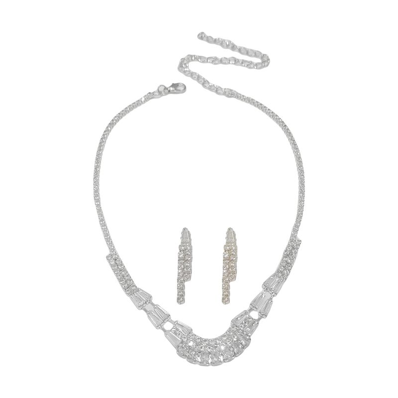 GENERICO - Set De Collar Y Aros Para Fiesta Celi