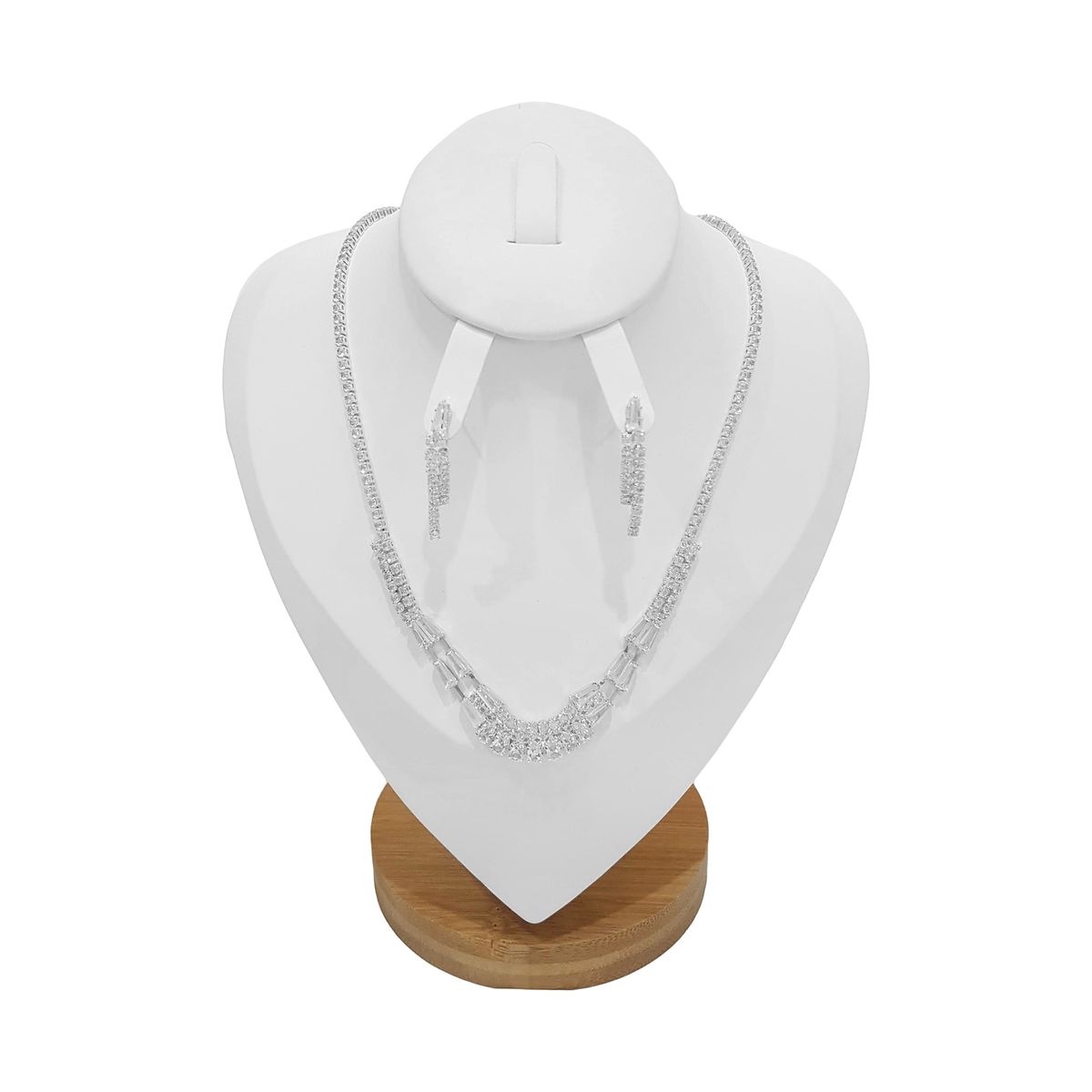 GENERICO - Set De Collar Y Aros Para Fiesta Celi