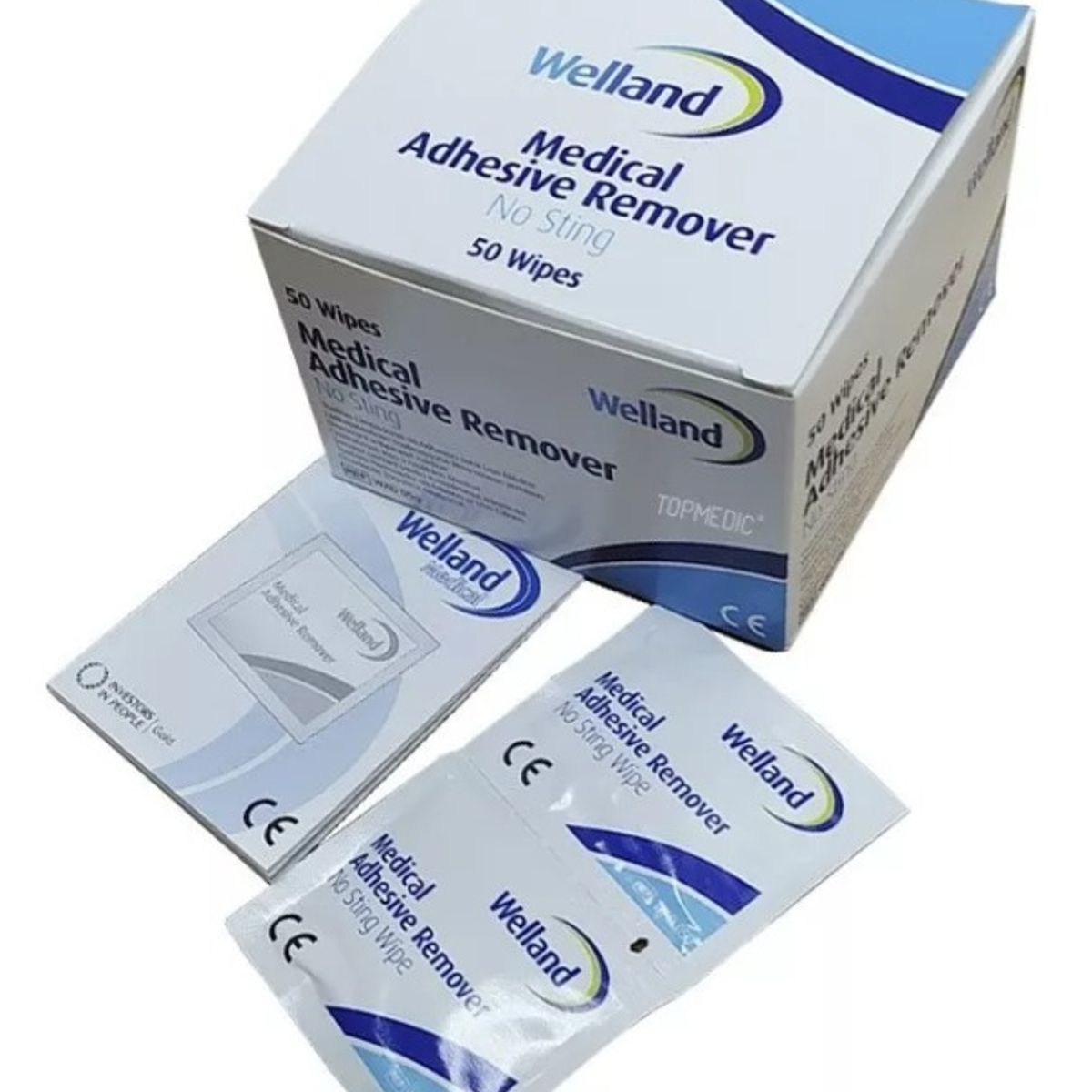 TOPMEDIC - Toallitas Removedoras De Pegamento para Colostomía 50 Unidades