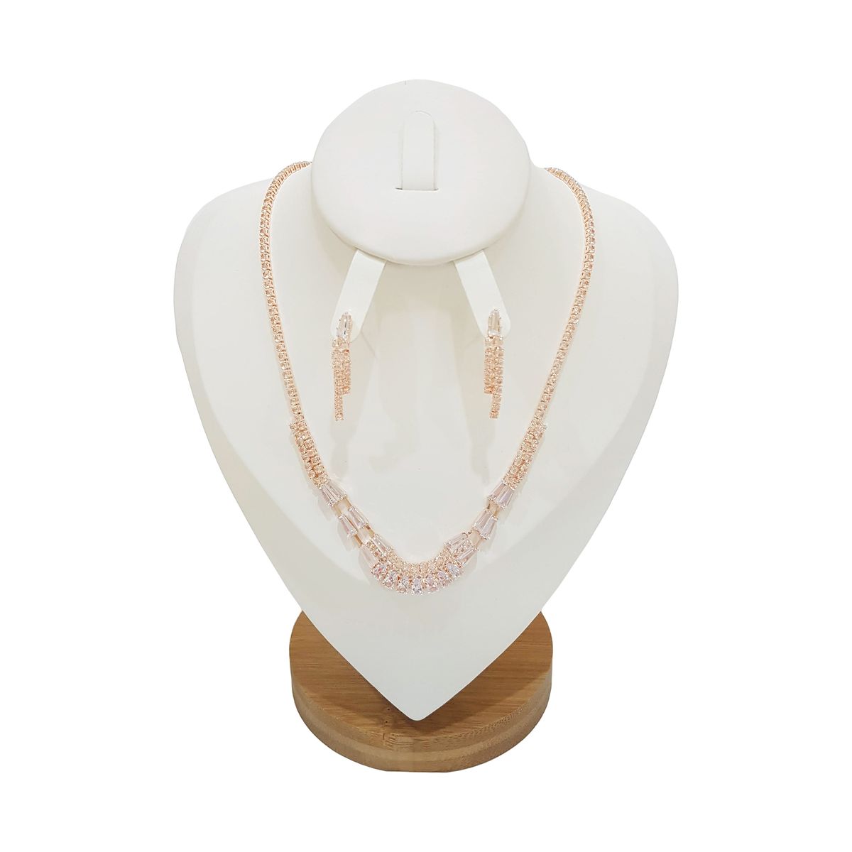 GENERICO - Set De Collar Y Aros Para Fiesta Celi