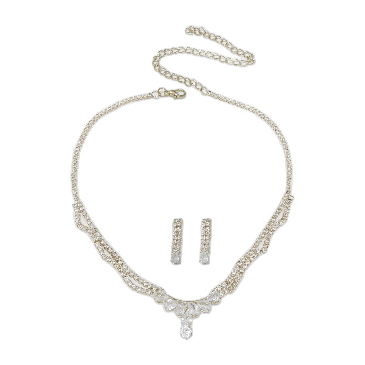 GENERICO - Set De Collar Y Aros Para Fiesta Gus