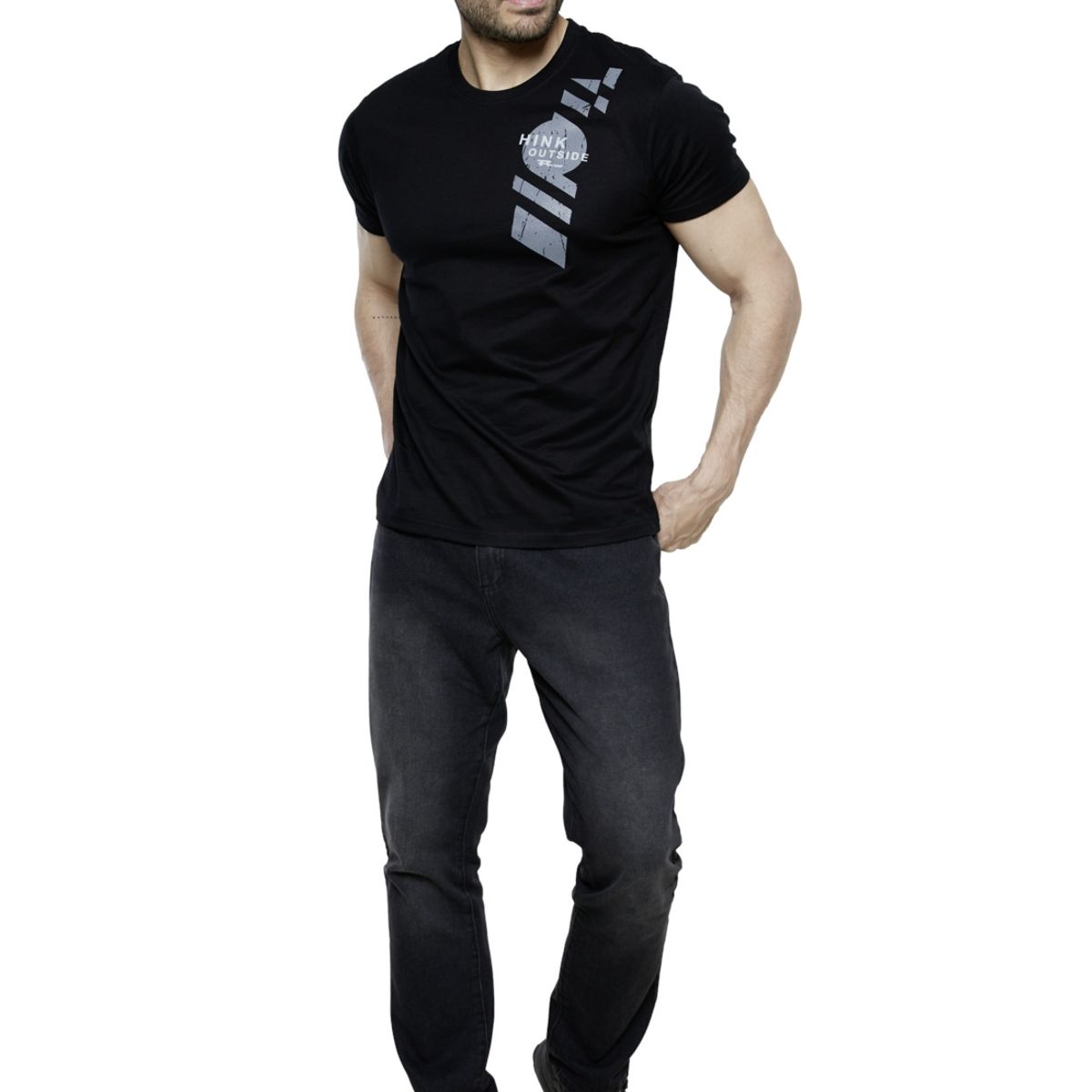 PEROE - Polera Mustafa II Negro Peroé