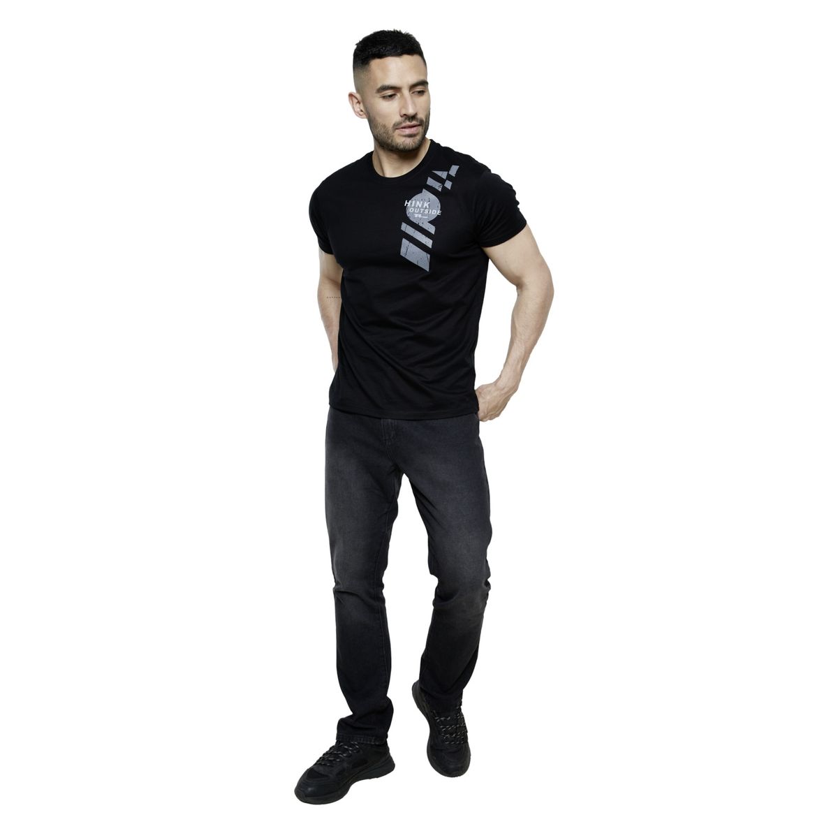 PEROE - Polera Mustafa II Negro Peroé