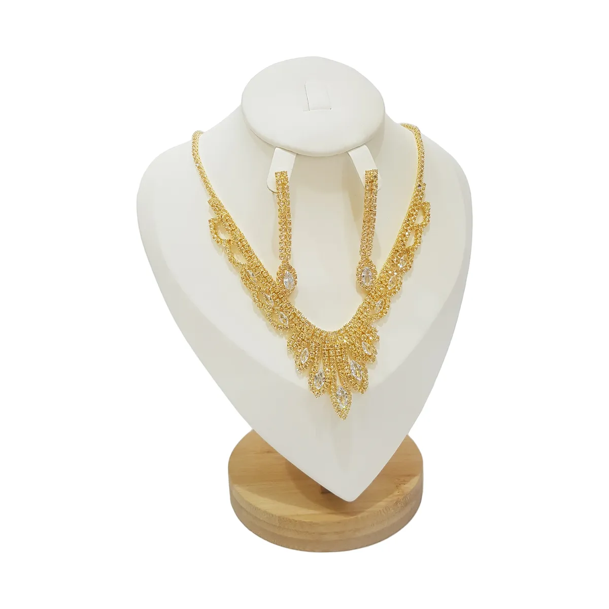GENERICO - Set De Collar Y Aros Para Fiesta Pila