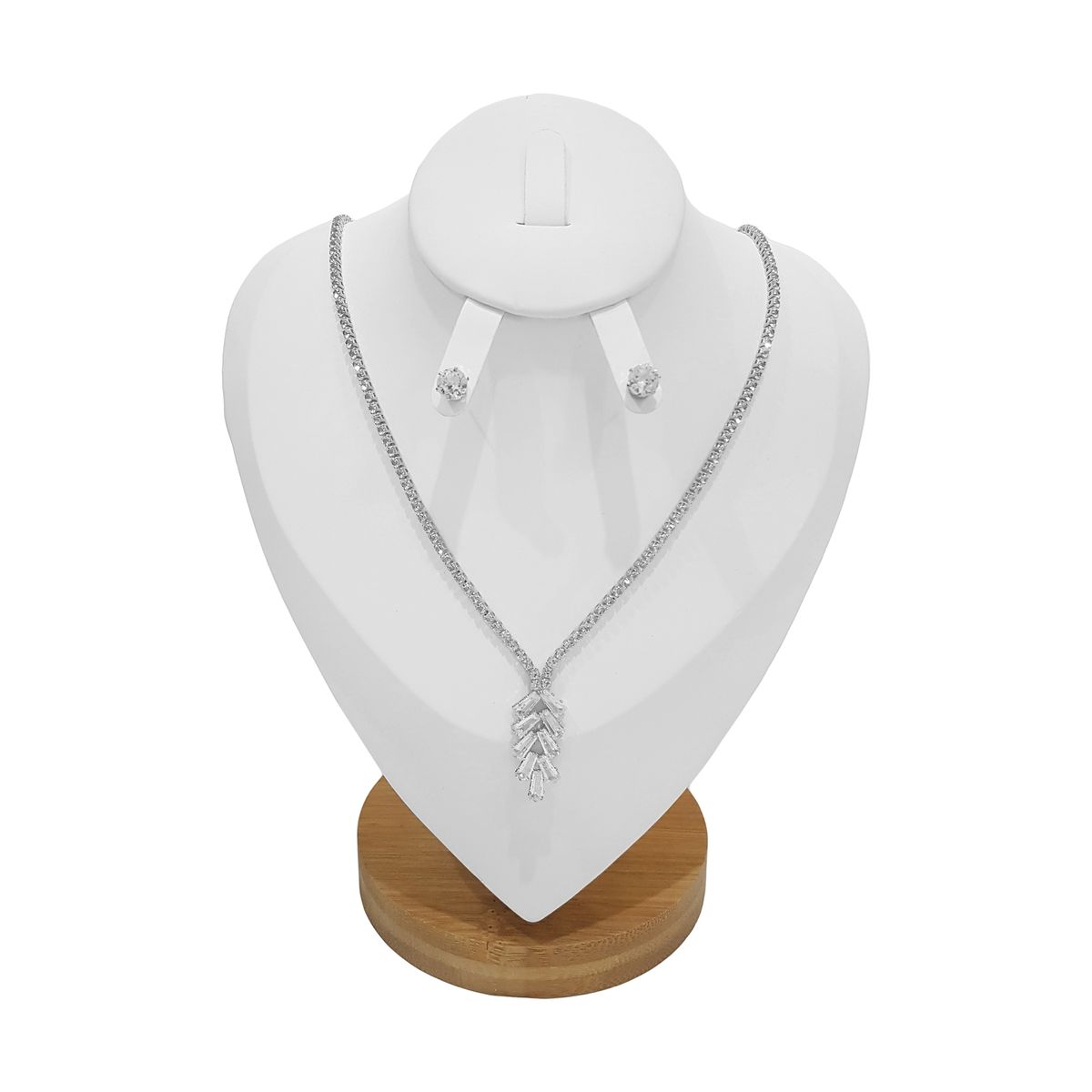 GENERICO - Set De Collar Y Aros Para Fiesta Compi