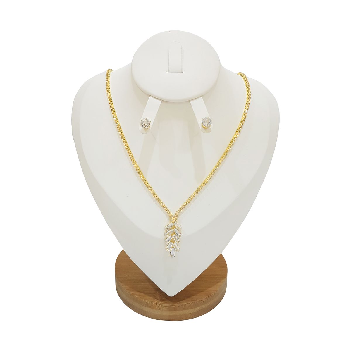 GENERICO - Set De Collar Y Aros Para Fiesta Compi