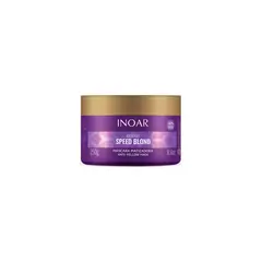 INOAR - Máscara Speed Blond 250gr Matizar Rubios..-