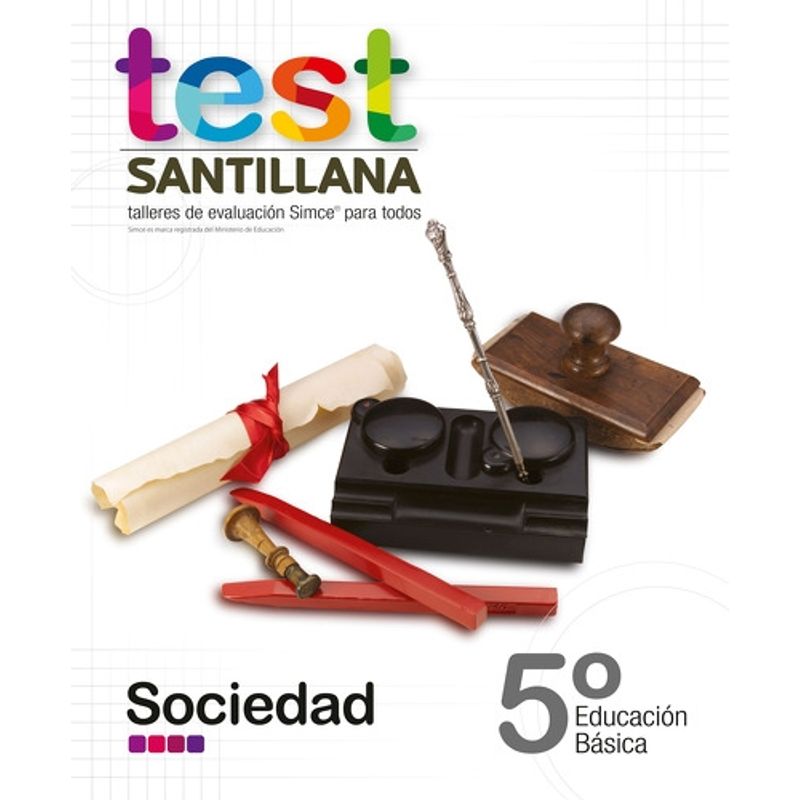 TOP10BOOKS - TEXTO TEST 5 BÁSICO SOCIEDAD / SANTILLANA / SANTILLANA