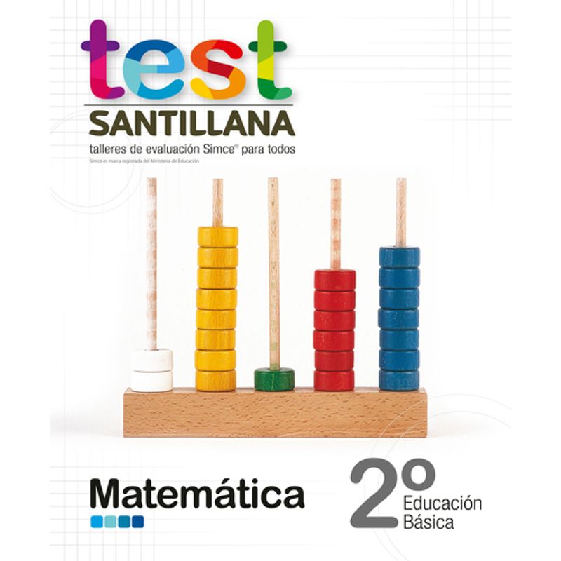 TOP10BOOKS - TEXTO TEST 2 BÁSICO MATEMATICAS / SANTILLANA / SANTILLANA