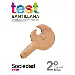 TOP10BOOKS - TEXTO TEST 2 BÁSICO SOCIEDAD / SANTILLANA / SANTILLANA