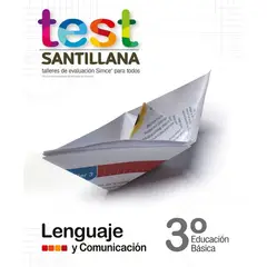 TOP10BOOKS - TEXTO TEST 3 BÁSICO LENGUAJE / SANTILLANA / SANTILLANA