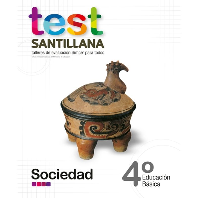 TOP10BOOKS - TEXTO TEST 4 BÁSICO SOCIEDAD / SANTILLANA / SANTILLANA