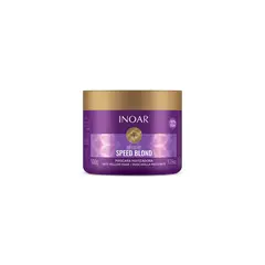 INOAR - Máscara Speed Blond 500gr Matizar Rubios..-