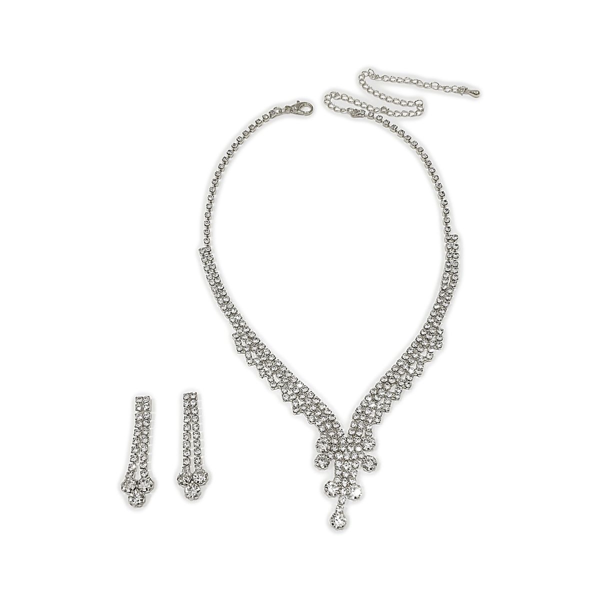 GENERICO - Set De Collar Y Aros Para Fiesta Gali
