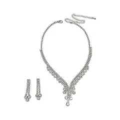 GENERICO - Set De Collar Y Aros Para Fiesta Gali