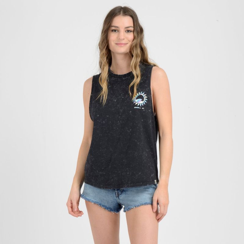 O'NEILL - POLERA SIN MANGAS REQUIRE  NEGRO