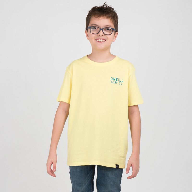 O'NEILL - POLERA MANGA CORTA COMPANY  AMARILLO