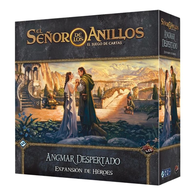 FANTASY FLIGHT GAMES - El Señor de los Anillos LCG Angmar Despertado Exp de Héroes
