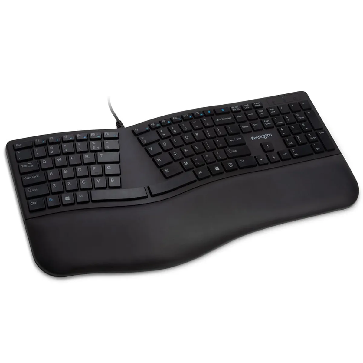 KENSINGTON - Teclado Ergonómico Alámbrico Pro Fit Kensington - Negro