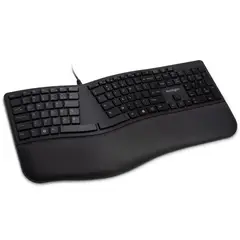KENSINGTON - Teclado Ergonómico Alámbrico Pro Fit - Negro