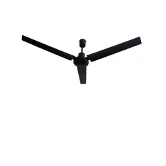 GENERICO - Ventilador de Techo Premium Diluco Negro Mate 1420mm Dia