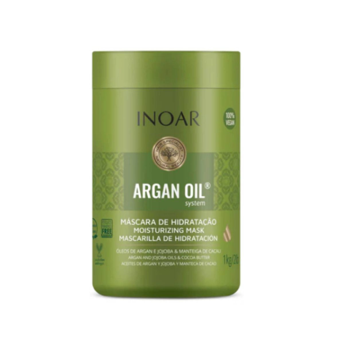 INOAR - Argan oil mascara inoar de 1 kg..-