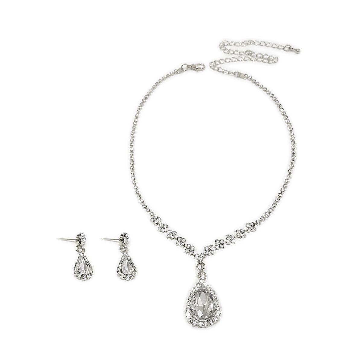 GENERICO - Set De Collar Y Aros Para Fiesta Marce