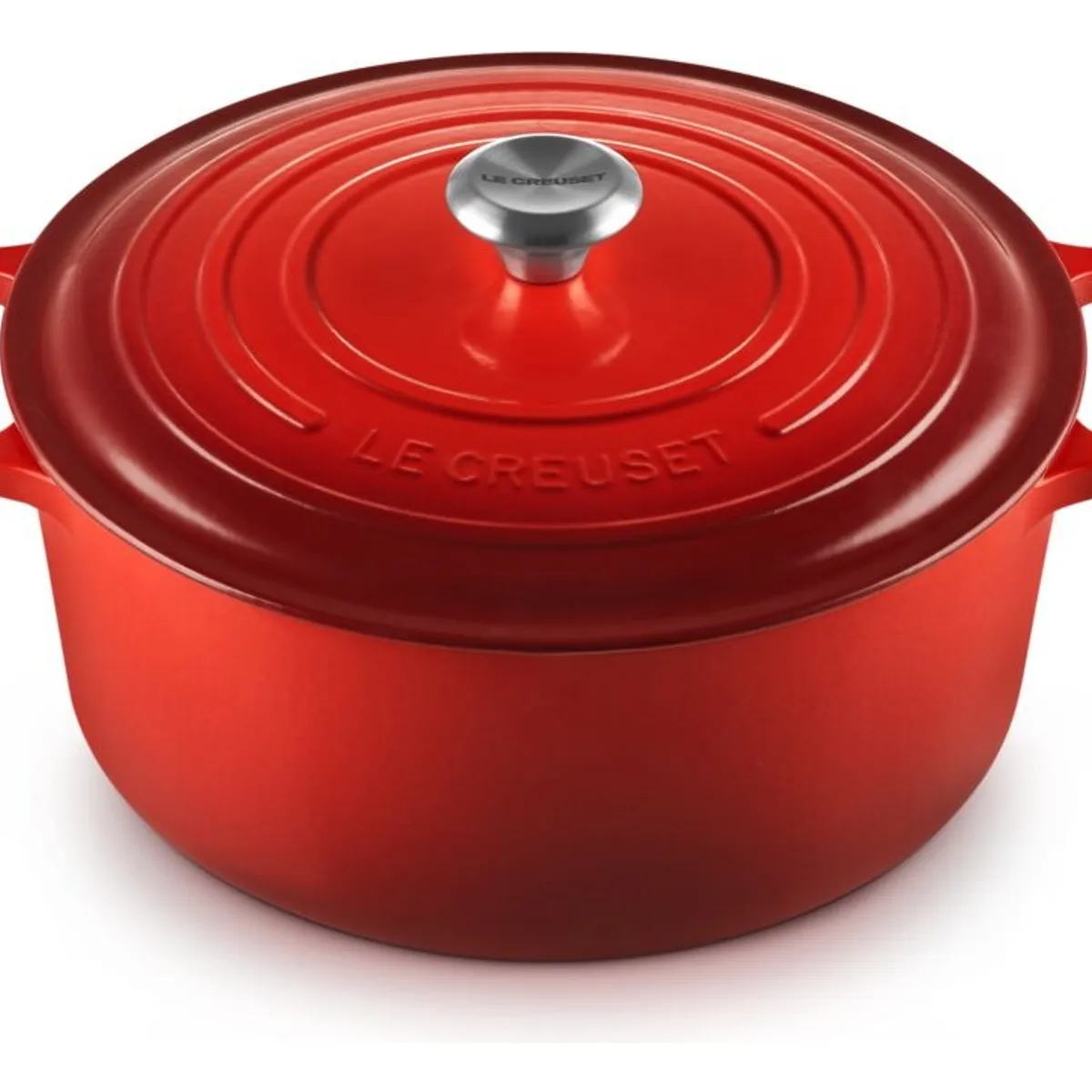 LE CREUSET - Le Creuset Cocotte Redonda 30 Cm Cereza Hierro