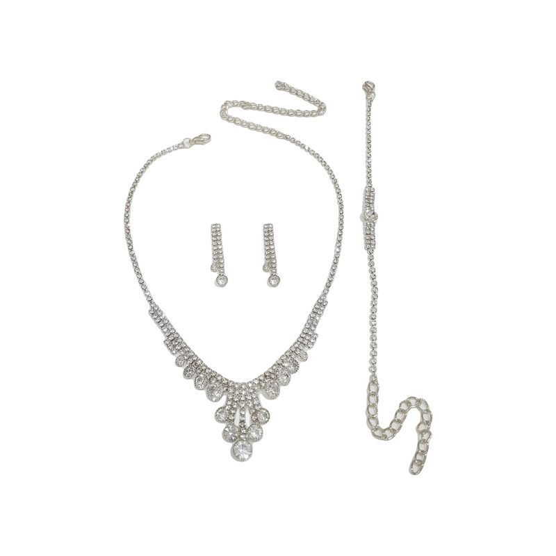 GENERICO - Set De Collar  Aros  Pulsera  Para Fiesta Goyi