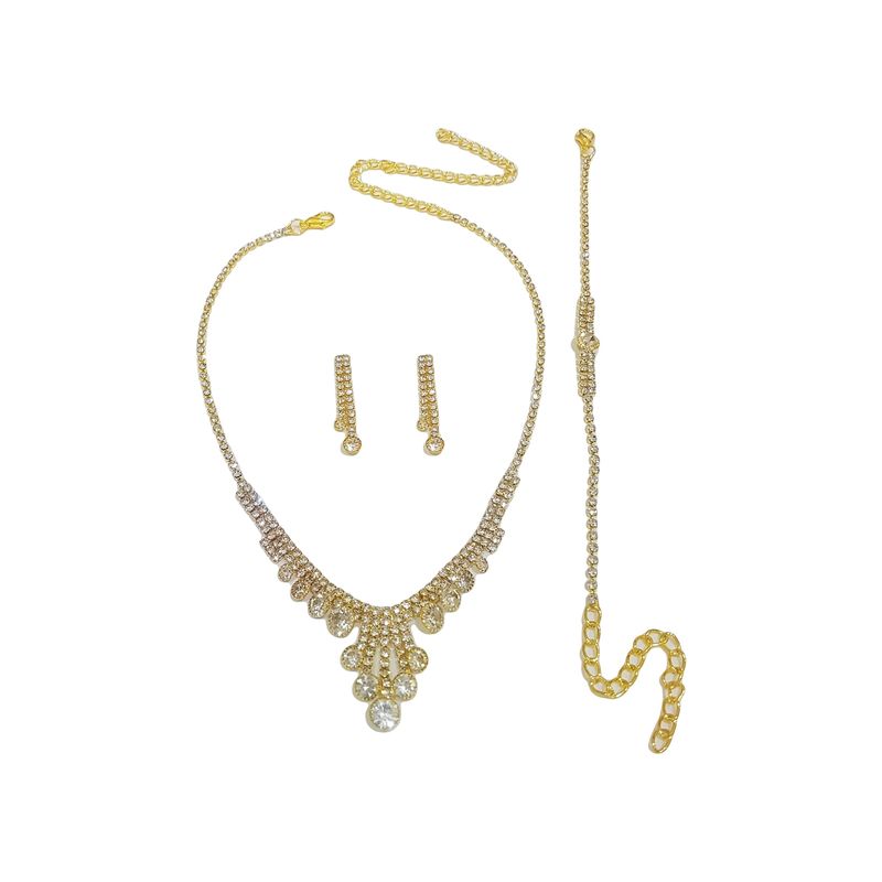 GENERICO - Set De Collar  Aros  Pulsera  Para Fiesta Goyi