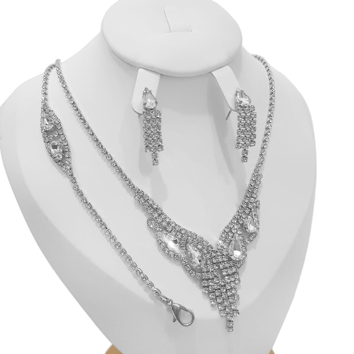 GENERICO - Set De Collar  Aros  Pulsera  Para Fiesta Gio