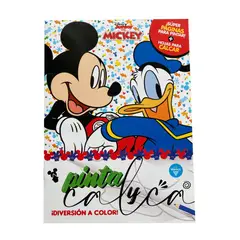 GENERICO - Libro Pinta y Calca - Mickey