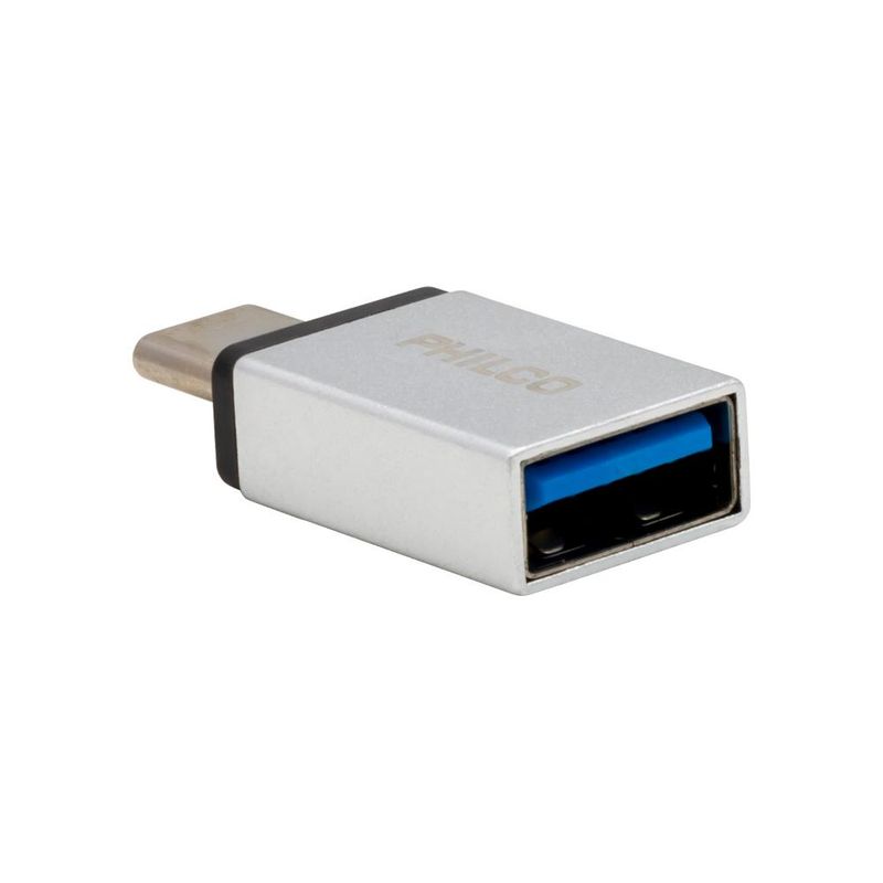 PHILCO - ADAPTADOR MINI TIPO C A USB 3.0 - Negro