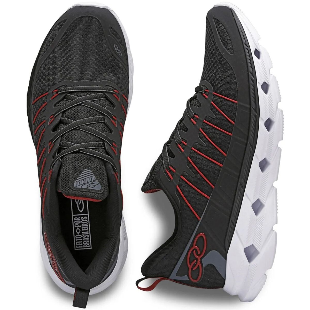 OLYMPIKUS - Zapatilla Hombre Cyber 3 Negro Olympikus