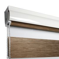 CORTINA ROLLER DUO MADERA 200x240