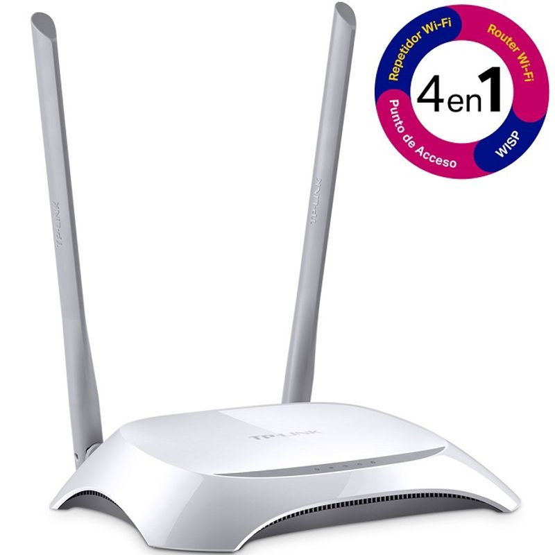 TP LINK - Router Repetidor 10 / 100 2.4 GHz Tp-Link TL-WR840N