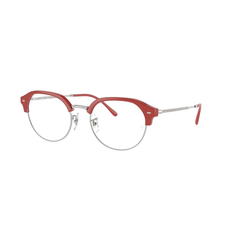 RAY BAN - Lentes Ópticos Red On Silver Ray-Ban Optical