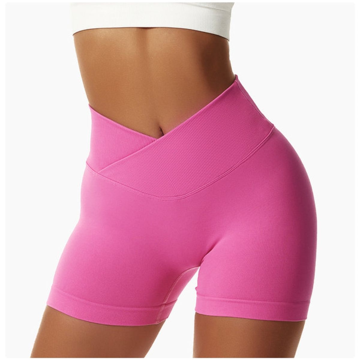 GENERICO - Short Push Up Corte En V Delantero Deportivo Comodidad Unica