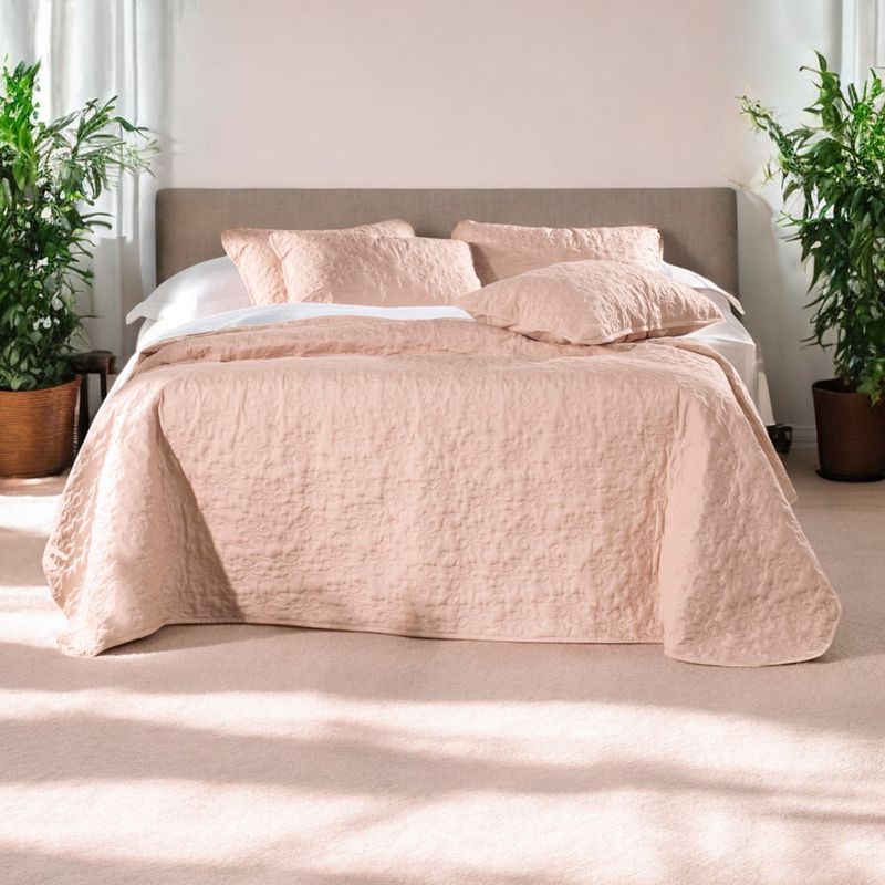 DECOMONDO - Quilt Altenburg Sweet King Rosa Lunar