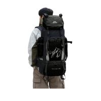 Mochila Para Camping Trekking Caza Y Viajes De 90 Litros