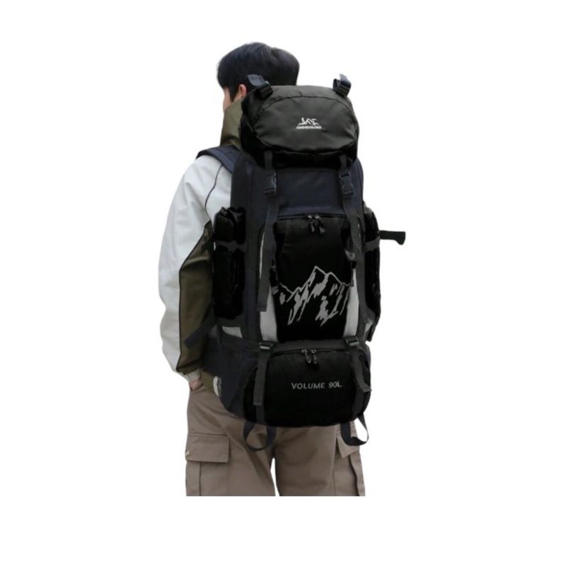 GENERICO - Mochila Para Camping Trekking Caza Y Viajes De 90 Litros