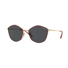 VOGUE - Lentes de Sol Top Red/Gold Eyewear