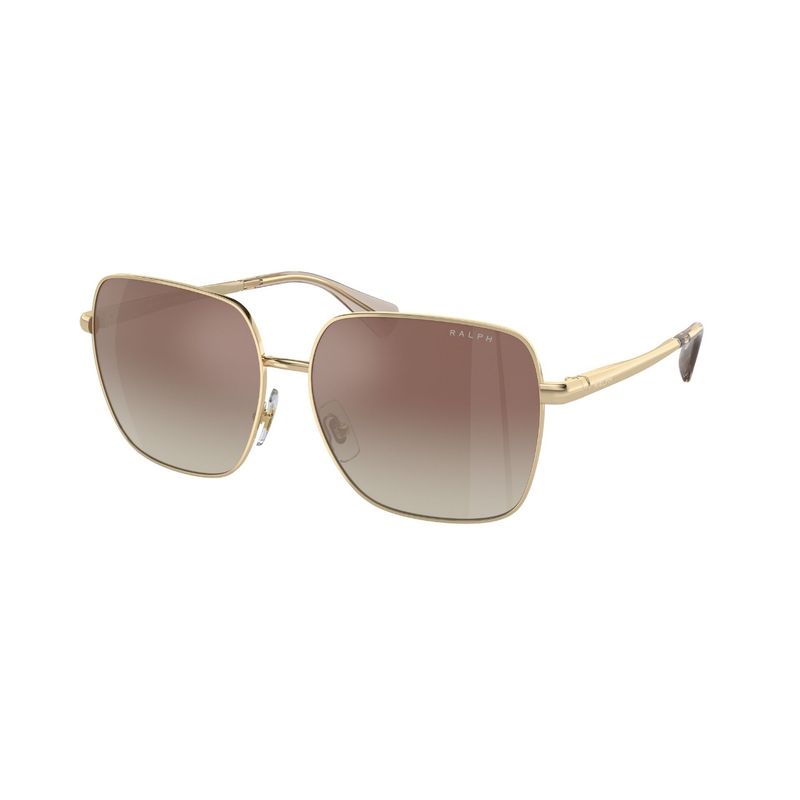 RALPH - Lentes de Sol Shiny Pale Gold Espejado Ralph