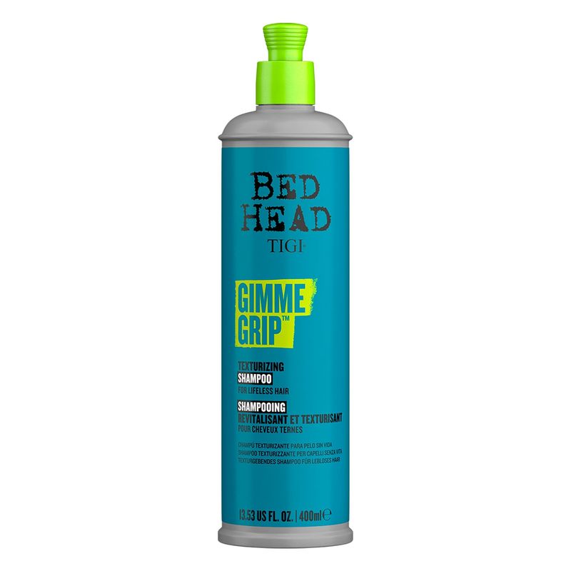 BED HEAD DE TIGI - Gimme Grip Shampoo Texturizante 400 ml.