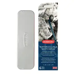 DERWENT - Lápices Grafito Acuarelable 3 Graduaciones